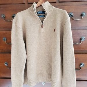 Polo by Ralph Lauren 100% Lambswool Sweater, L